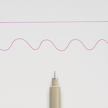 Ручка капиллярная "Pigma Micron" 0.2мм, Розовый